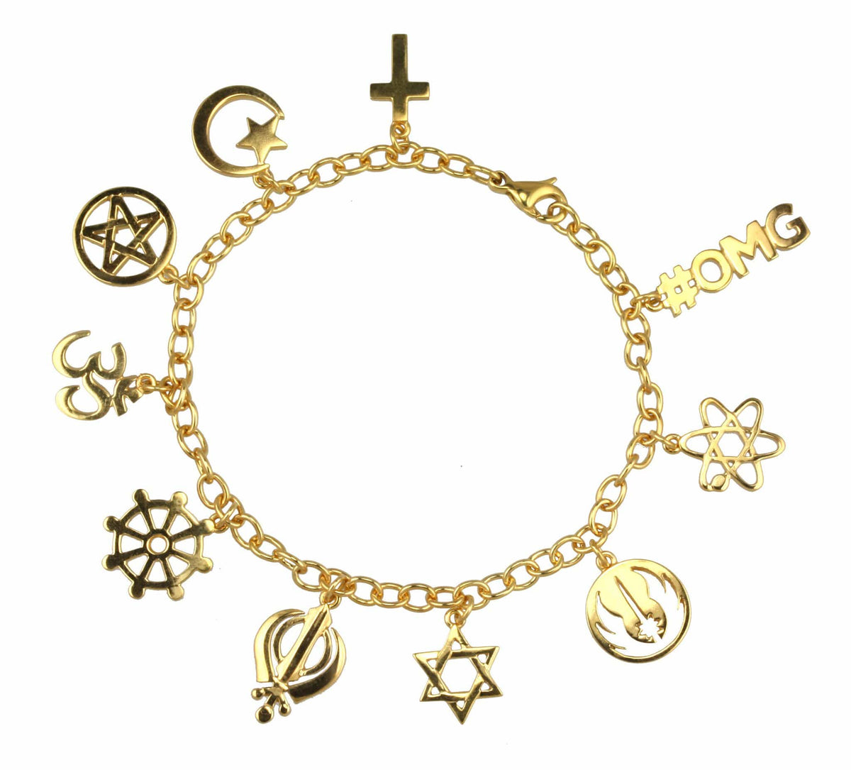 Gold Vermeil #OMG Bracelet - Jana Reinhardt Ltd