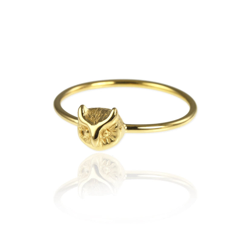 Tiny Owl Ring - Jana Reinhardt Ltd - 3