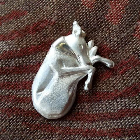 Greyhound/Whippet Brooch - Jana Reinhardt Ltd