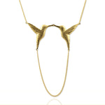 Twin Hummingbird Necklace - Jana Reinhardt Ltd - 1