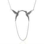 Twin Hummingbird Necklace - Jana Reinhardt Ltd - 4