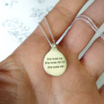 Birth Month Flower Pendant