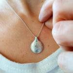 Birth Month Flower Pendant