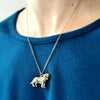 Tri Colour Tiger Necklace