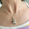 Tree Pose Yoga Lady Necklace