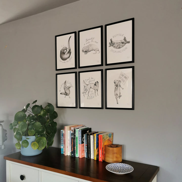 Dogs Art Print