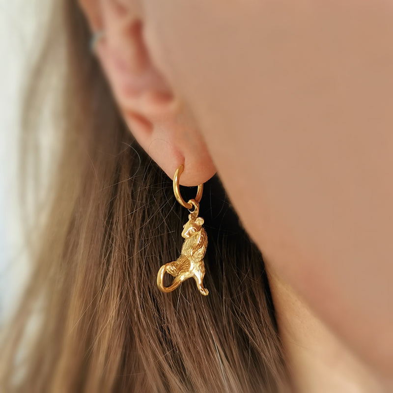 Rat Creole Earrings