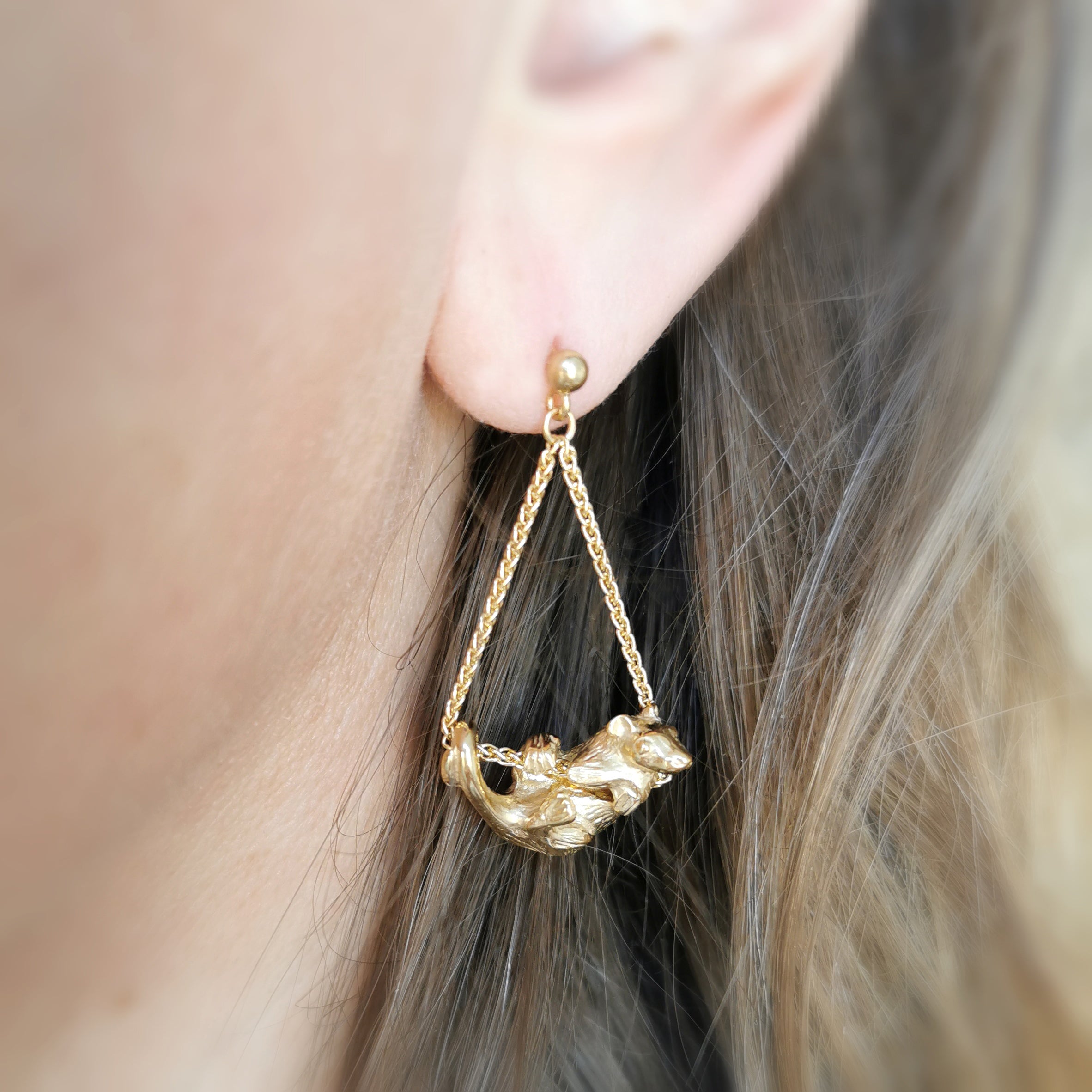 Pendientes de rata