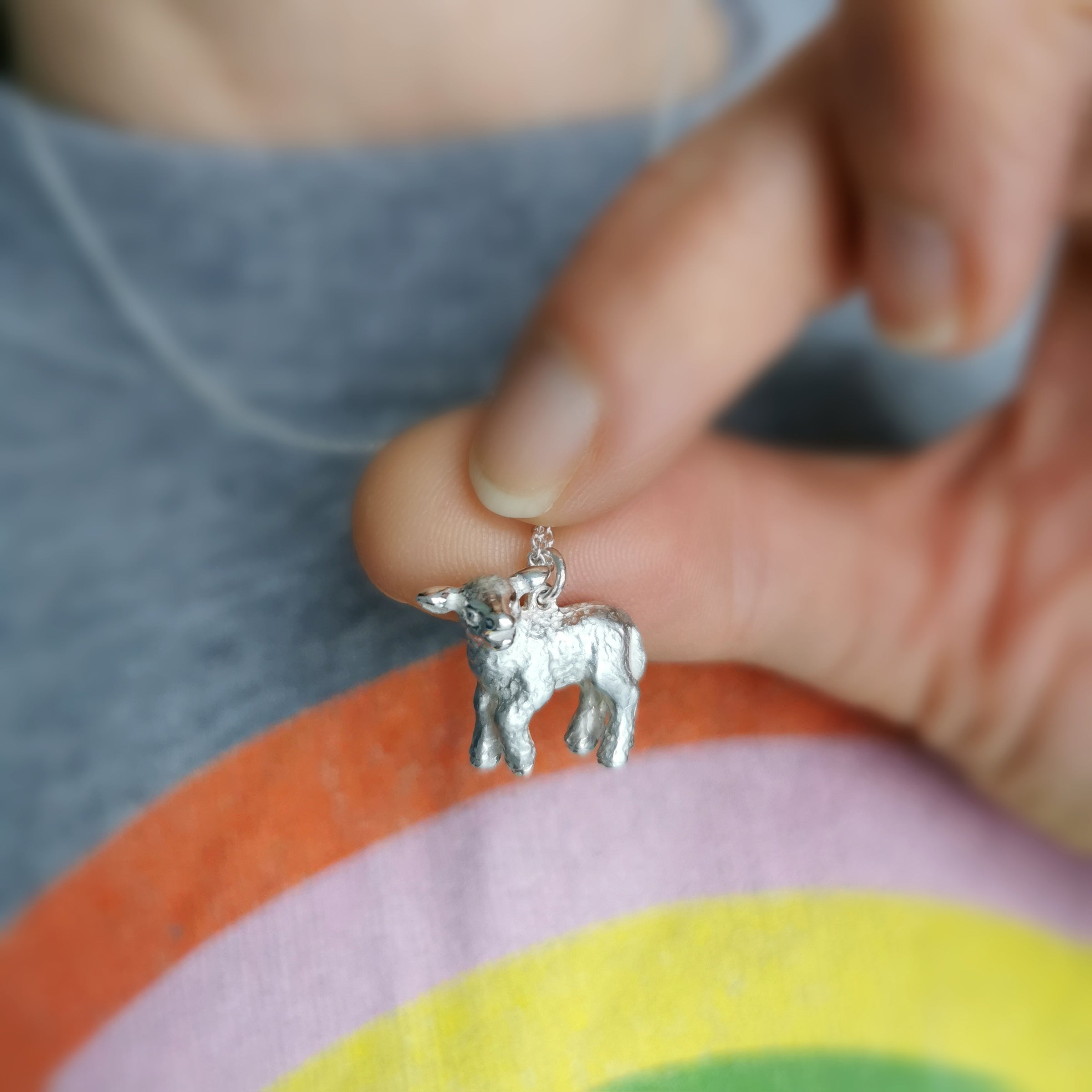 Sheep necklace discount