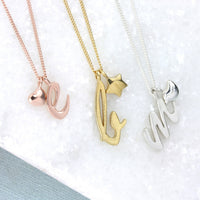 Letter Charm Necklace - Jana Reinhardt Ltd - 3
