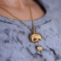 Mother and Baby Elephant Necklace - Jana Reinhardt Ltd