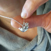 Mother and Baby Bird Necklace