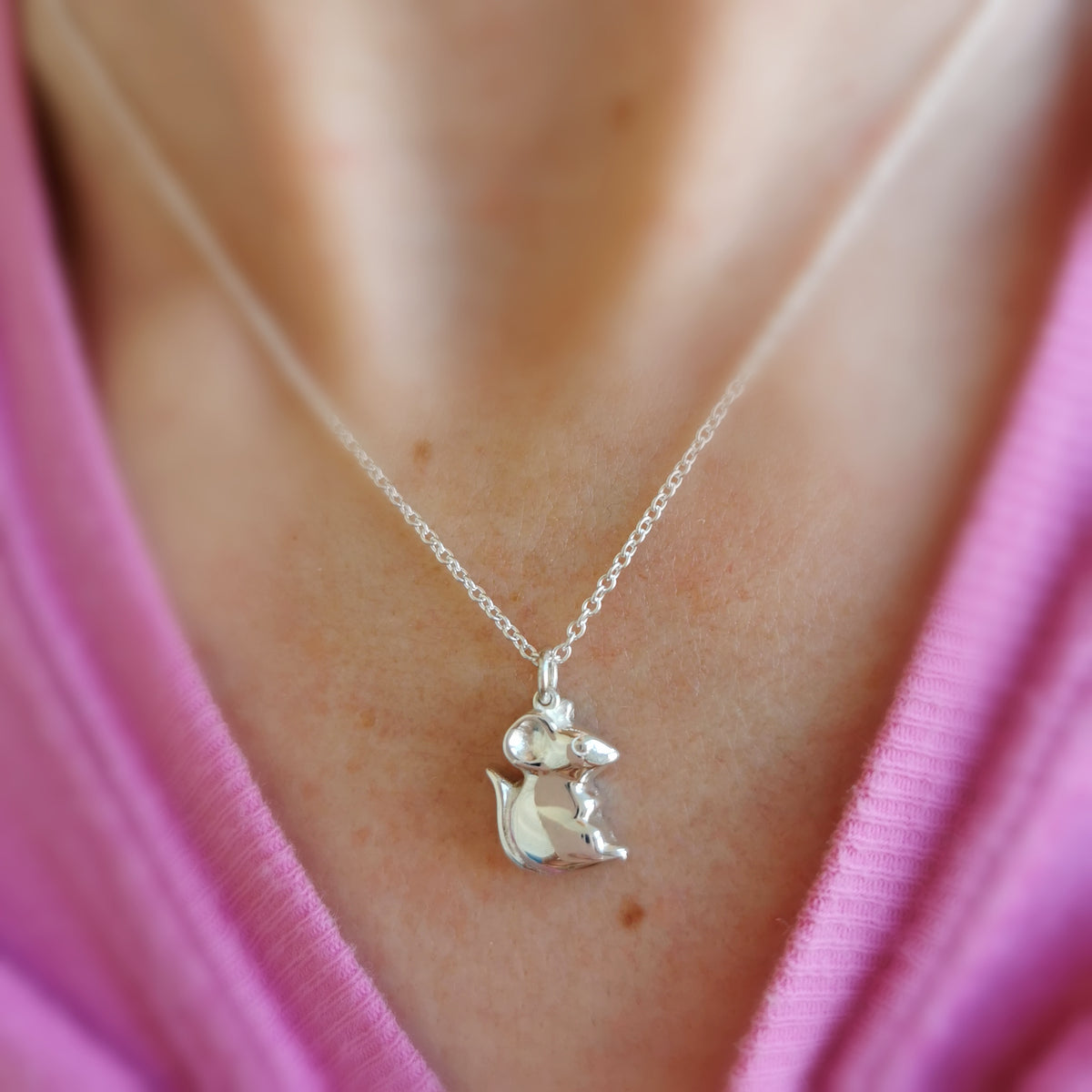 Mouse Pendant Necklace - Jana Reinhardt Ltd