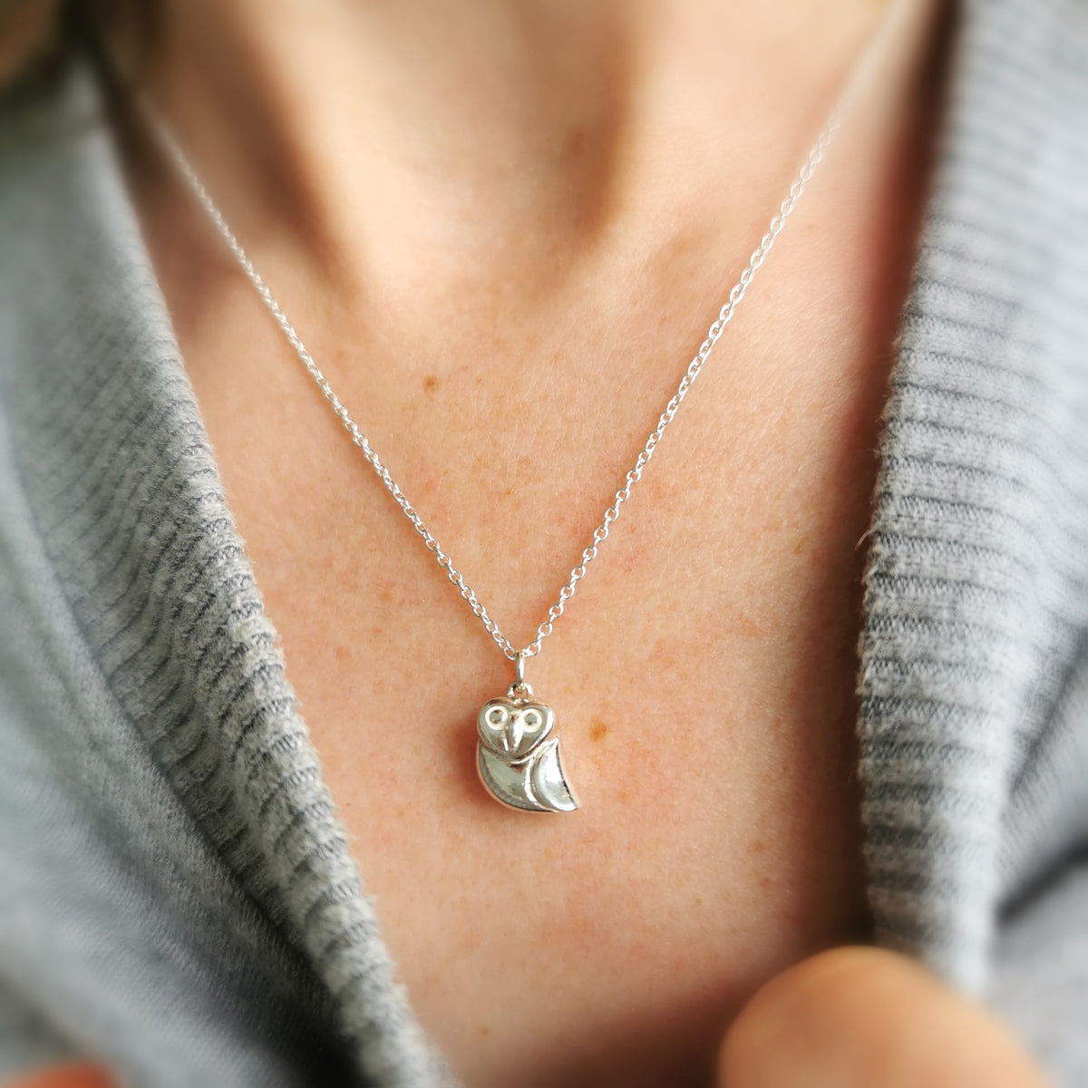 Owl Pendant Necklace - Jana Reinhardt Ltd