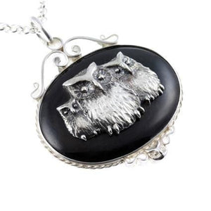 Owl Pendant Necklace - Jana Reinhardt Ltd - 1