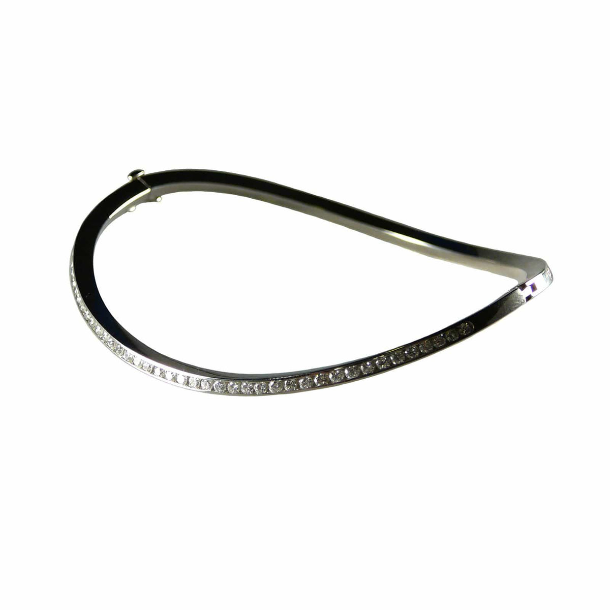 Platinum & Diamonds Bangle - Jana Reinhardt Ltd