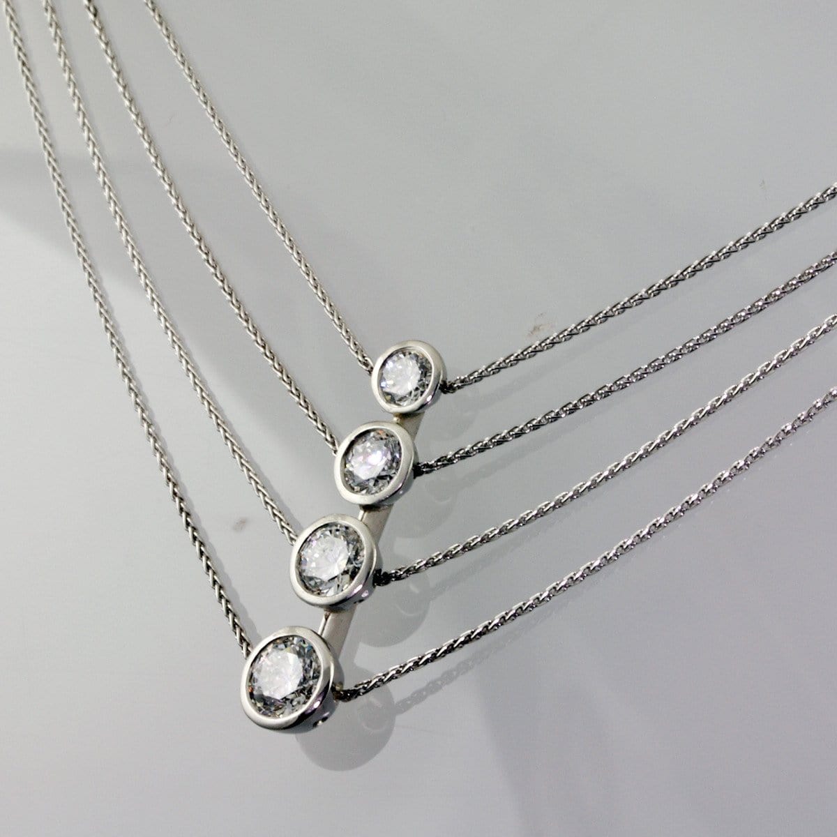 Platinum & Diamonds Necklace - Jana Reinhardt Ltd
