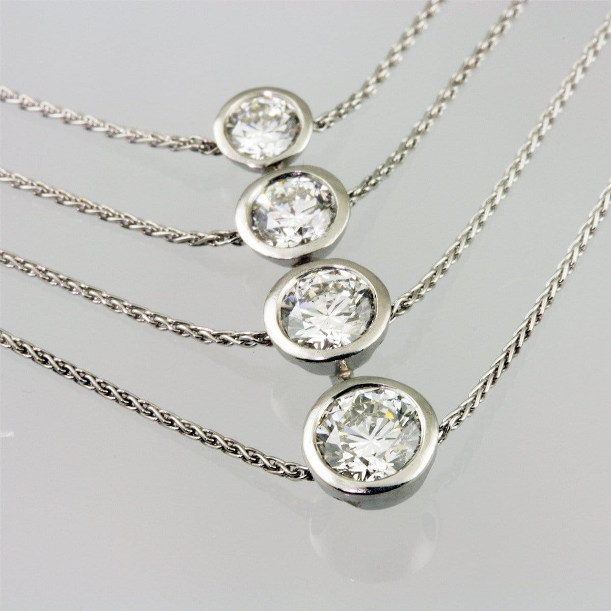 Platinum & Diamonds Necklace - Jana Reinhardt Ltd