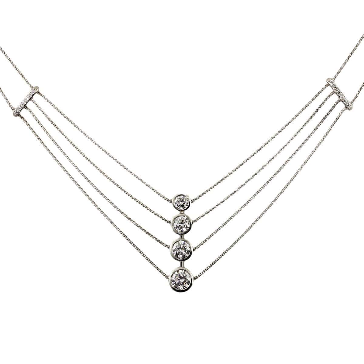 Platinum & Diamonds Necklace - Jana Reinhardt Ltd