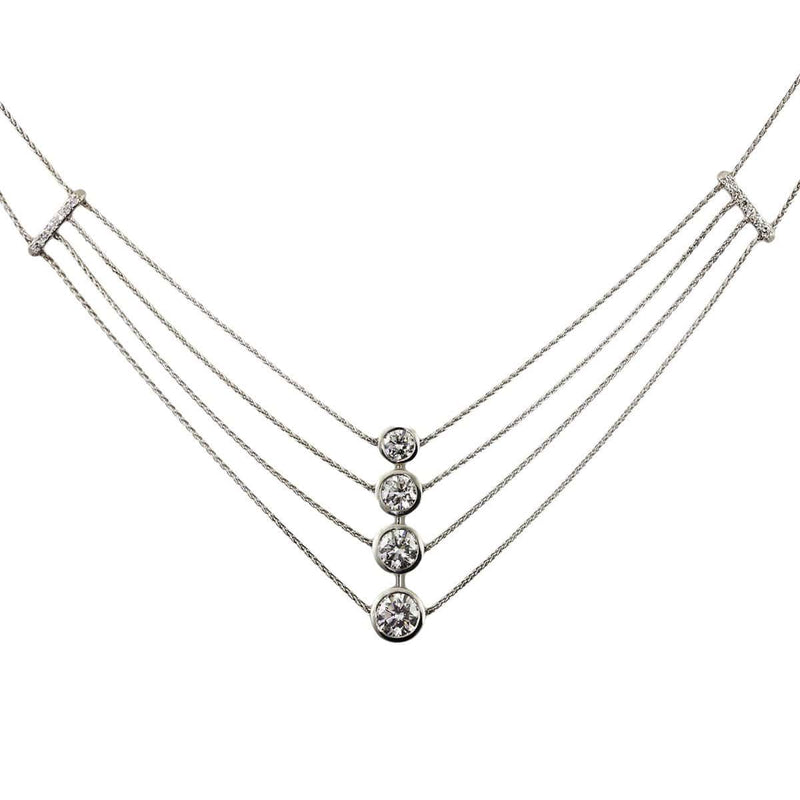 Platinum & Diamonds Necklace - Jana Reinhardt Ltd