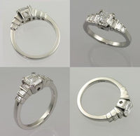 Platinum & Diamonds Seven Stone Engagement - Jana Reinhardt Ltd