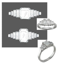 Platinum & Diamonds Seven Stone Engagement - Jana Reinhardt Ltd