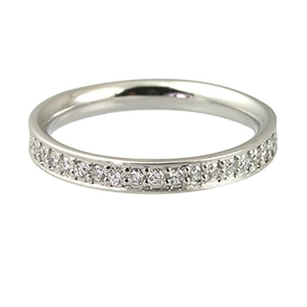 Platinum Eternity Ring with Diamonds - Jana Reinhardt Ltd
