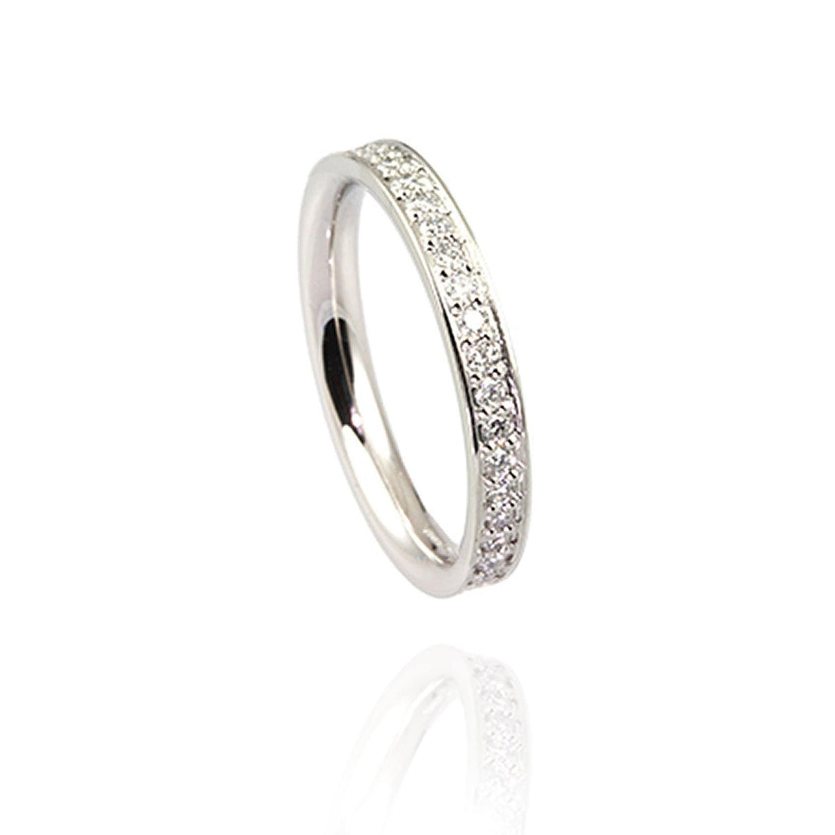 Platinum Eternity Ring with Diamonds - Jana Reinhardt Ltd