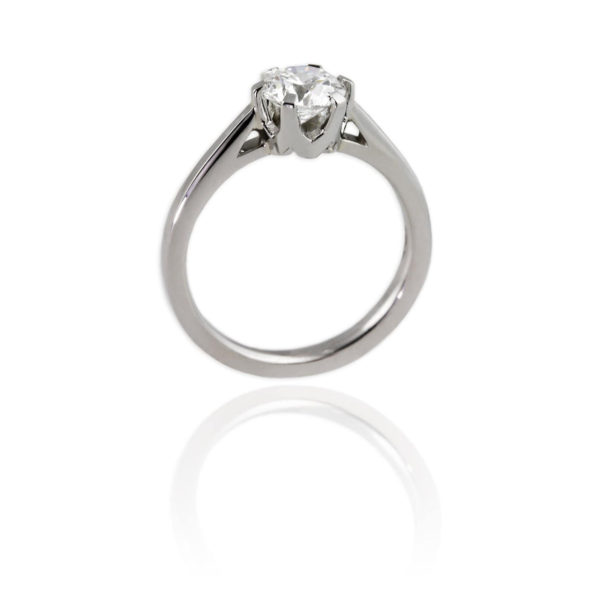 Platinum Solitaire Ring - Jana Reinhardt Ltd