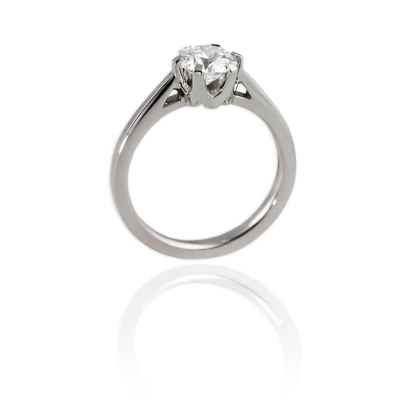 Platinum Solitaire Ring - Jana Reinhardt Ltd