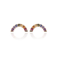Rainbow Stud Earrings - Jana Reinhardt Ltd