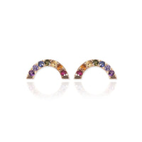 Rainbow Stud Earrings