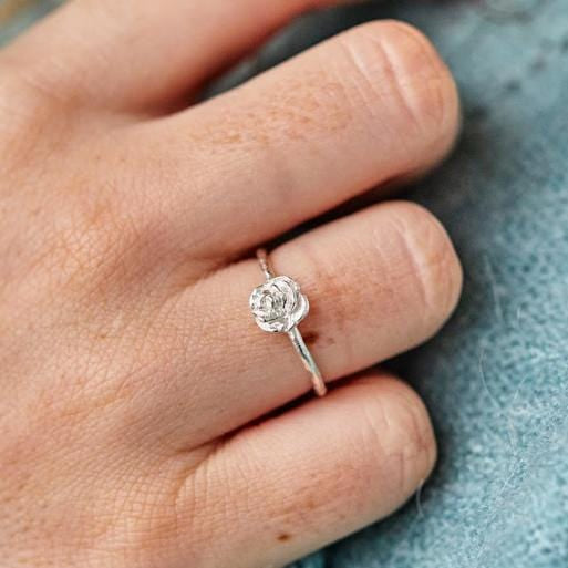 Rose Ring - June Birth Flower Ring - Jana Reinhardt Ltd