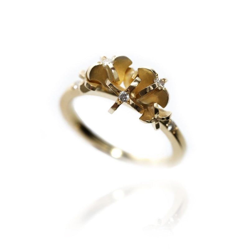Flower Engagement Ring - Jana Reinhardt Ltd