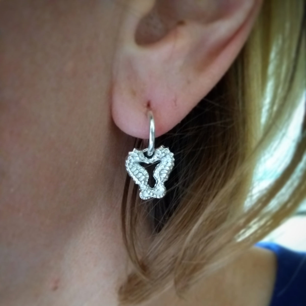 Seahorse Creole Ear Studs - Jana Reinhardt Ltd