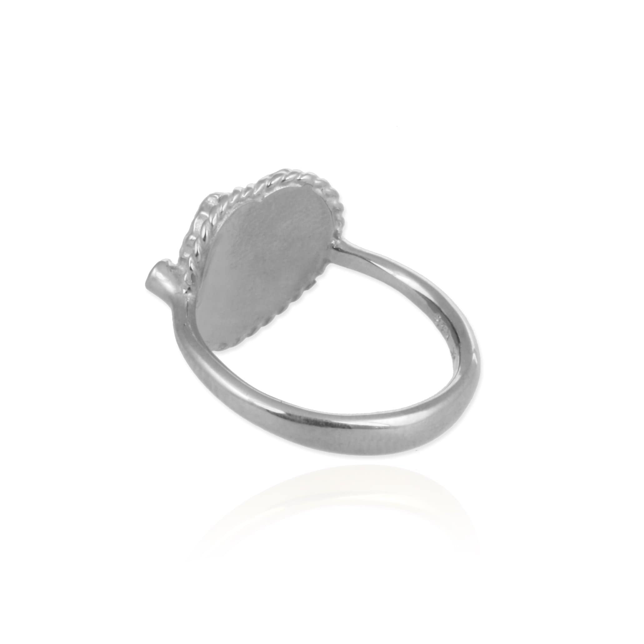 Seahorse Ring with Birthstones - Jana Reinhardt Ltd