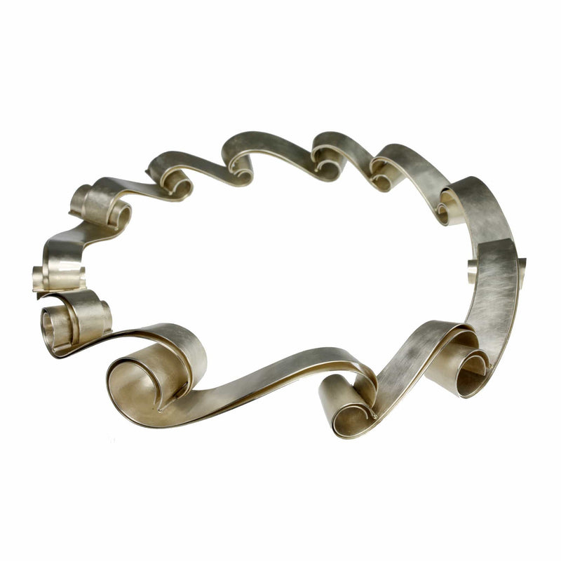 Sterling Silver Wave Necklace - Jana Reinhardt Ltd
