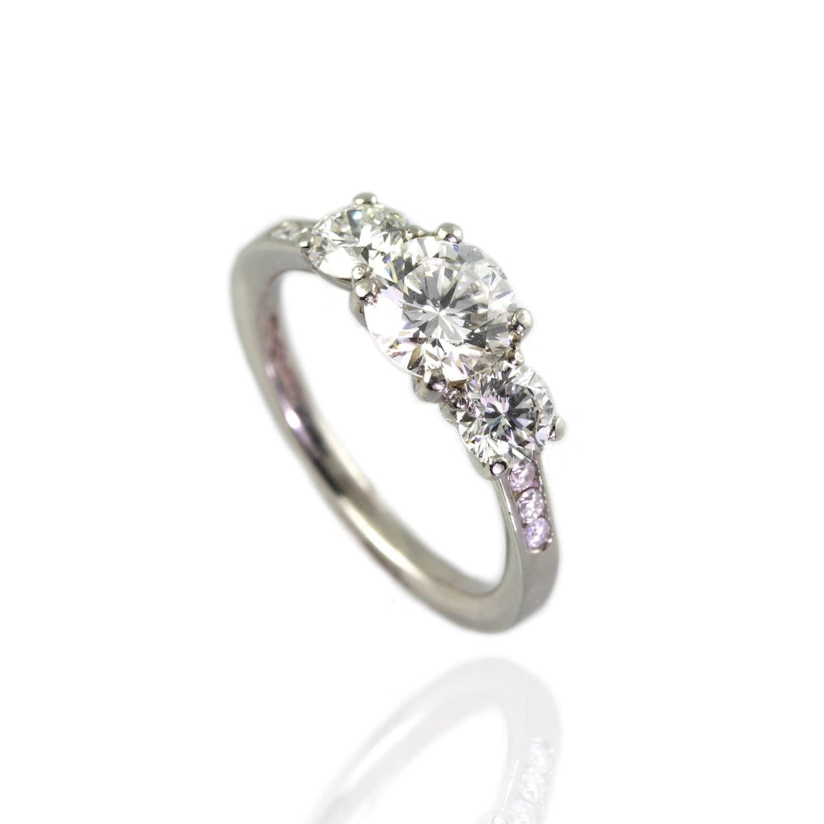 Three Stone Diamond Ring - Jana Reinhardt Ltd