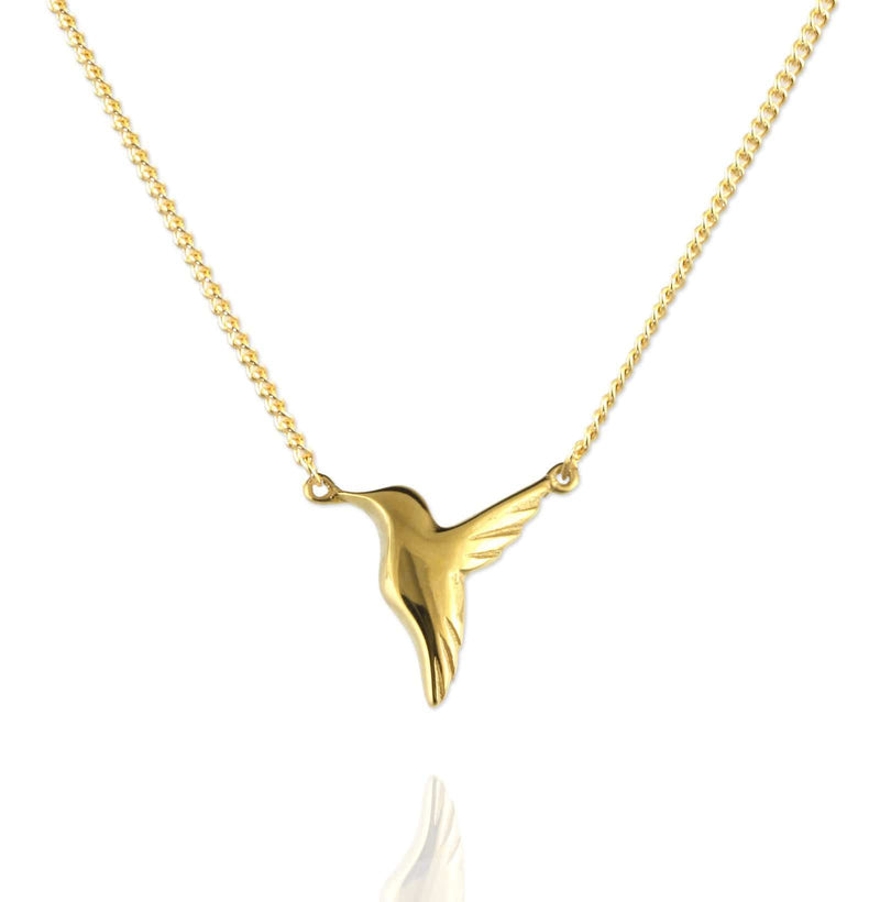 Tiny Hummingbird Necklace