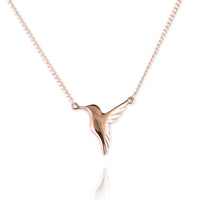 Tiny Hummingbird Necklace