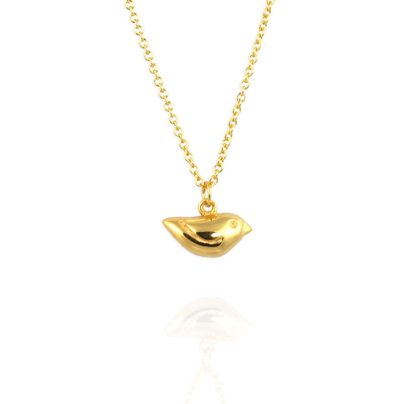 Tiny Sparrow Necklace - Jana Reinhardt Ltd - 3