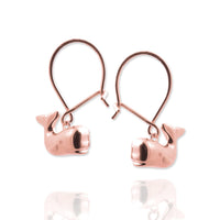 Tiny Whale Hook Earrings - Jana Reinhardt Ltd - 5