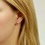 Tiny Sparrow Ear Studs