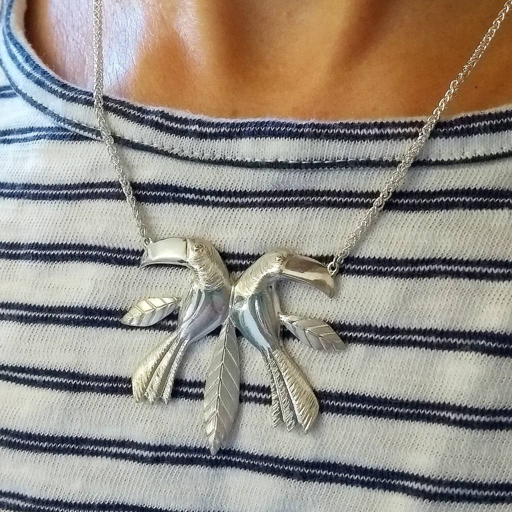 Toucan Twin Necklace - Jana Reinhardt Ltd