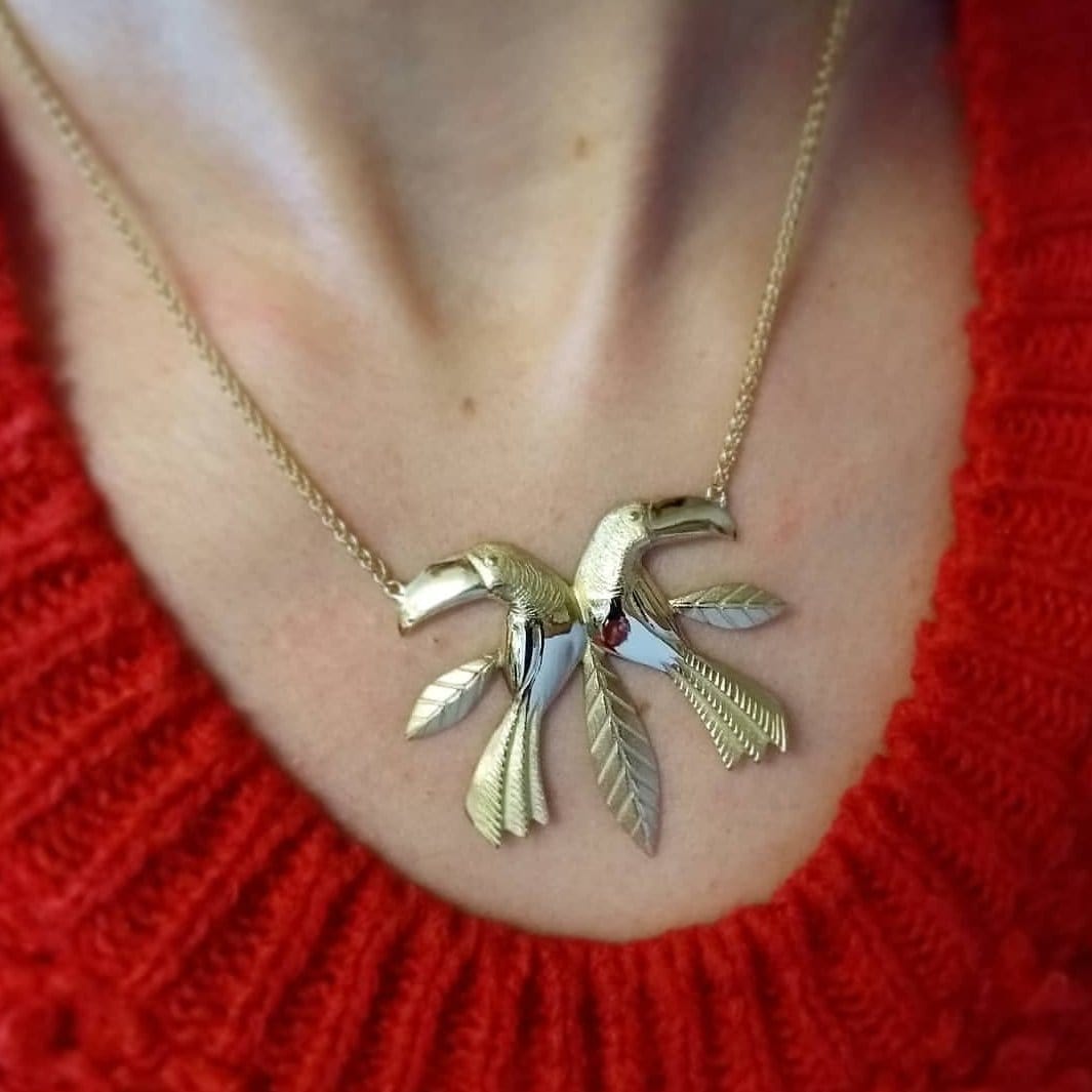 Toucan Twin Necklace - Jana Reinhardt Ltd