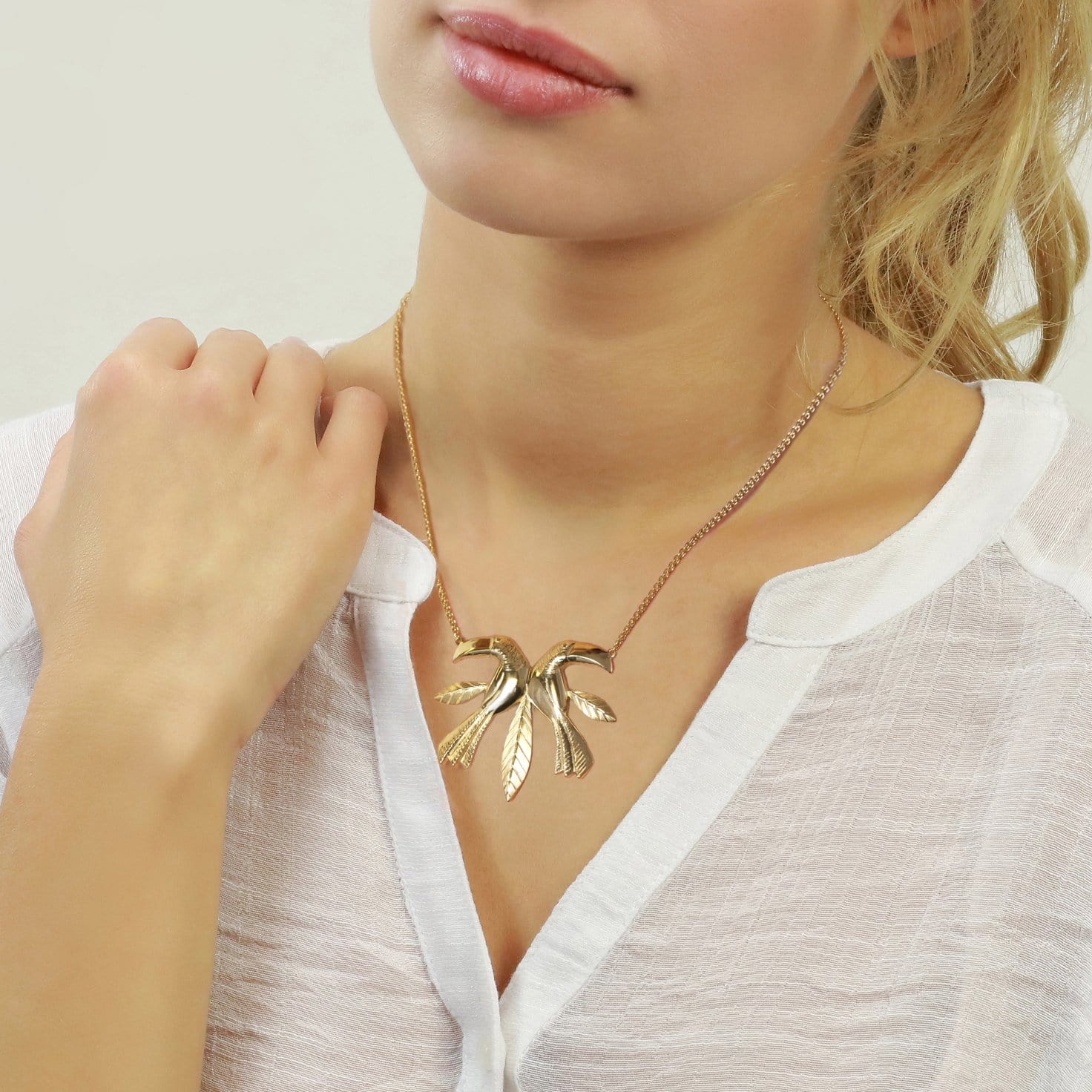 Toucan Twin Necklace - Jana Reinhardt Ltd