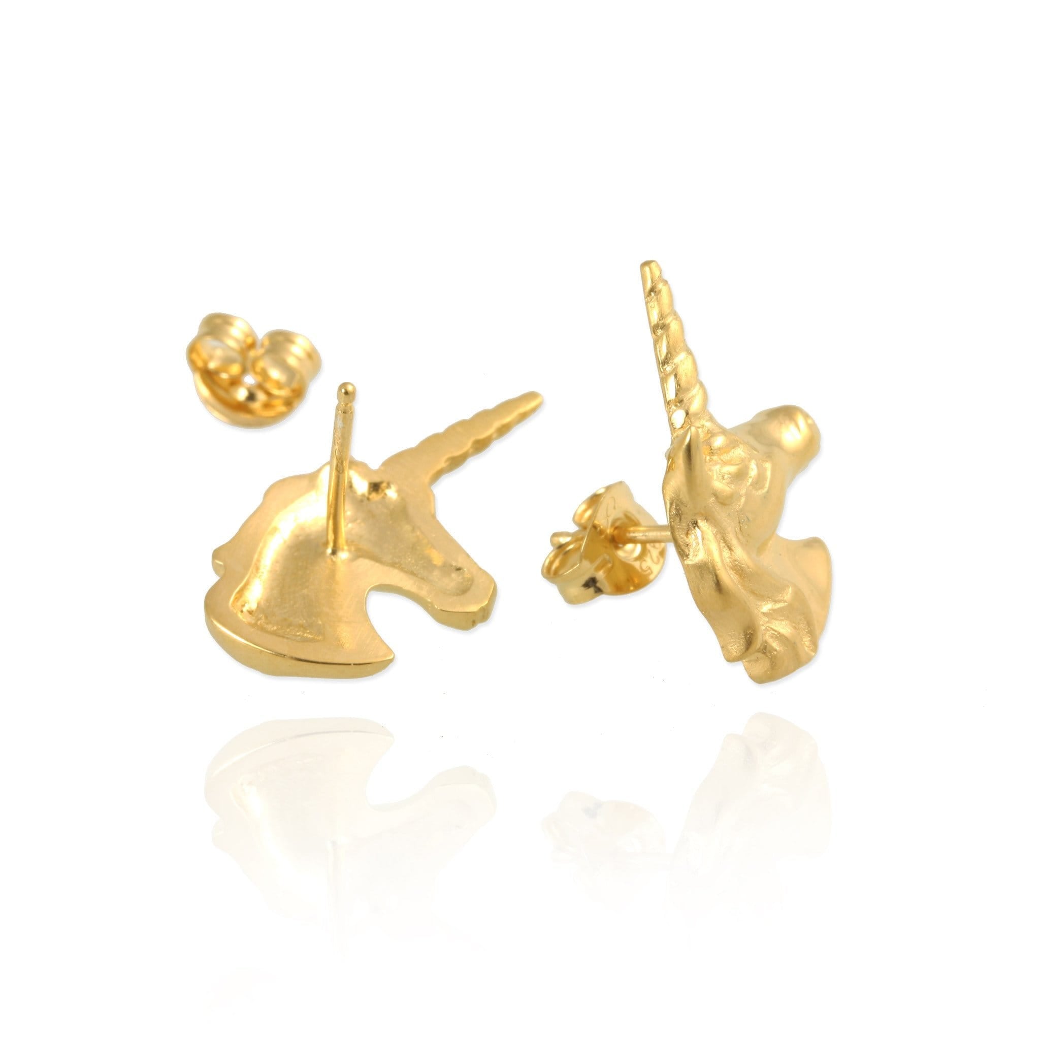 Unicorn Earrings with Rainbow Ear Jackets - Jana Reinhardt Ltd