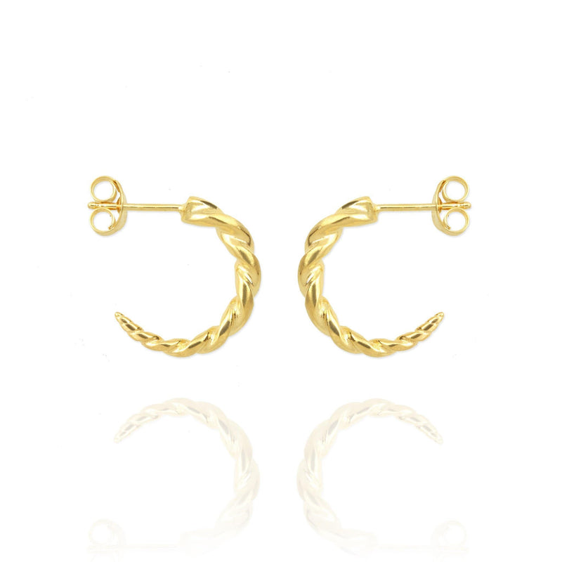 Unicorn Creole Earrings