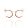 Unicorn Creole Earrings