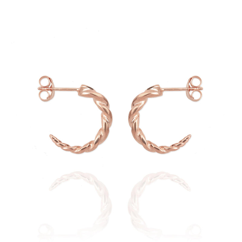 Unicorn Creole Earrings